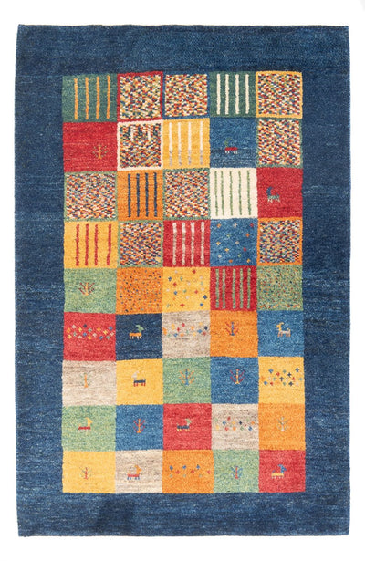 Persian Gabbeh Rug 101x146cm - Perserteppich Wollteppich