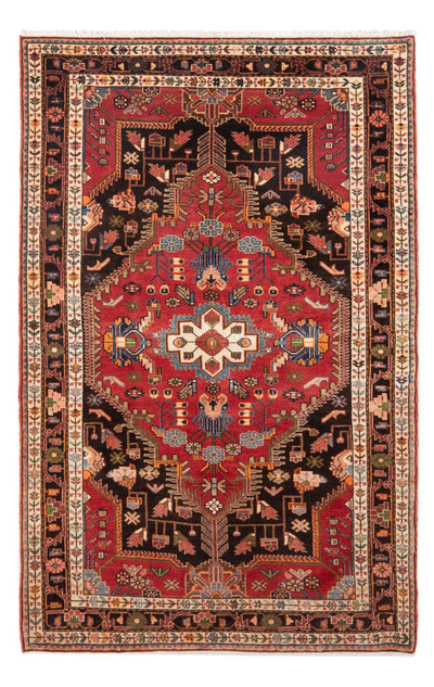 Hamadan Rug 140x223cm - Persian Rugs - red