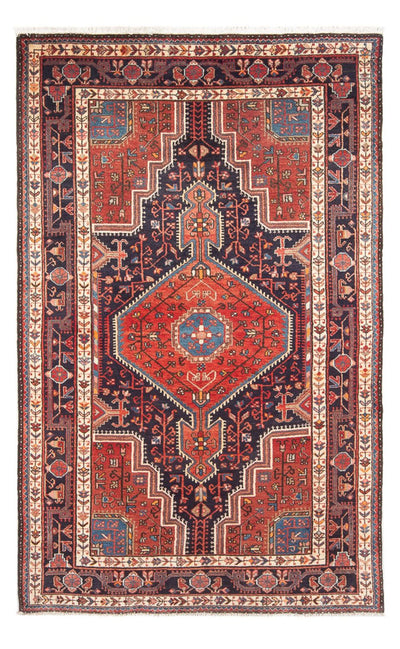 Hamadan Rug 138x225cm - Persian Rugs - light red