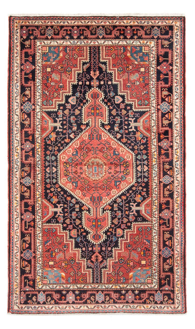 Hamadan Rug 138x240cm - Persian Rugs - light red