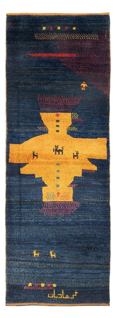 Persian Gabbeh Rug 85x230cm - Perserteppich Wollteppich