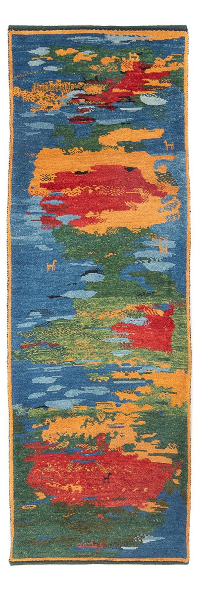 Persian Gabbeh Rug 78x242cm - Perserteppich Wollteppich