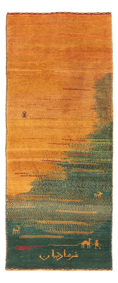Persian Gabbeh Rug 71x186cm - Perserteppich Wollteppich