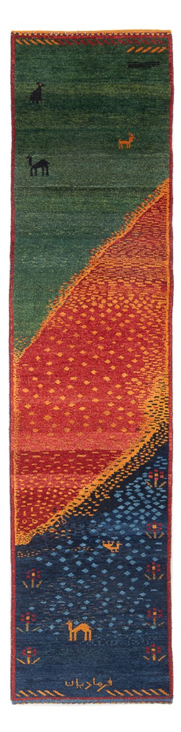 Persian Gabbeh Rug 68x285cm - Perserteppich Wollteppich