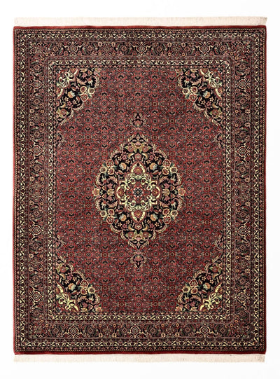 Bidjar Rug 156x199cm - Persian Rugs - dark red