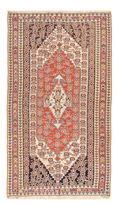 Silk Kilim Rug 156x265cm - red
