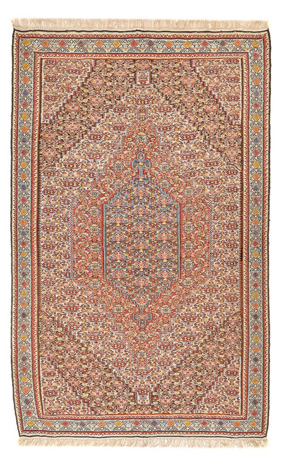 Silk Kilim Rug 160x260cm - light brown