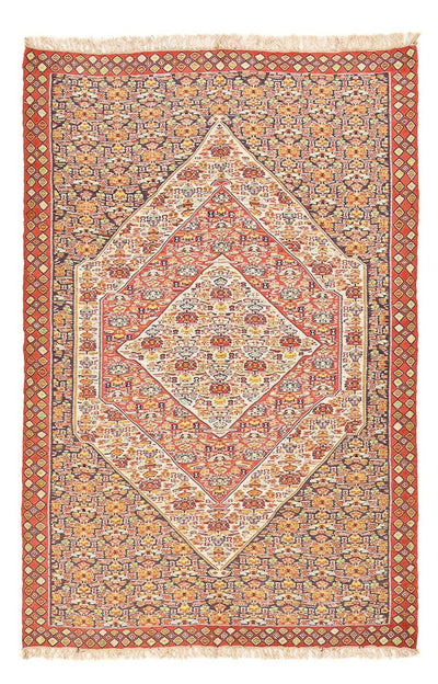 Silk Kilim Rug 165x255cm - light brown