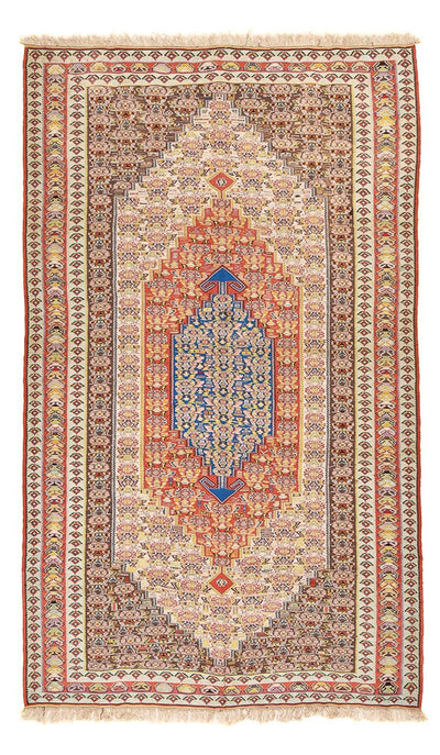 Silk Kilim Rug 160x258cm - light red