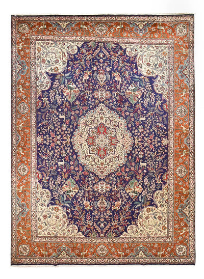 Tabriz - 40 Raj Rug 298x408cm - Persian Rugs
