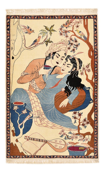 Tabriz - 50 Raj Rug 76x122cm - Persian Rugs