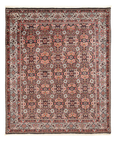 Bidjar Rug 204x247cm - Persian Rugs - dark red