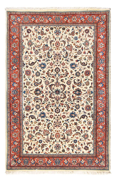 Golpayegan Rug 137x212cm - Persian Rugs - cream
