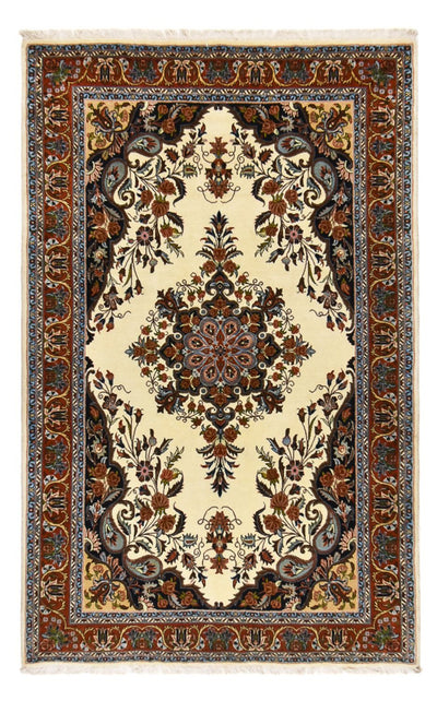 Sarouk Rug 131x217cm - Persian Rugs - light beige
