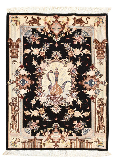 Tabriz - 50 Raj Rug 60x90cm - Persian Rugs