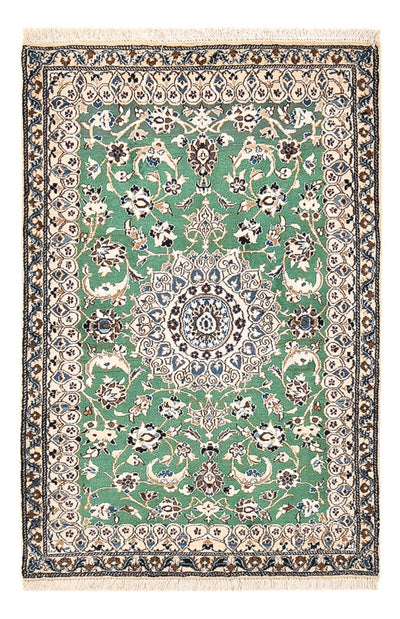 Nain - 9La Rug 87x140cm - Persian Rugs - green