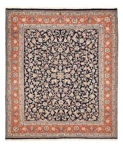 Sarouk Rug 247x296cm - Persian Rugs - dark blue
