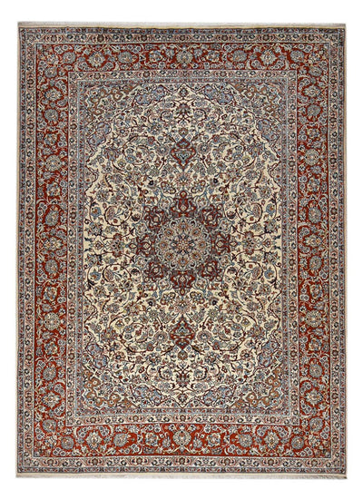 Kashan Rug 259x356cm - Persian Rugs - rust