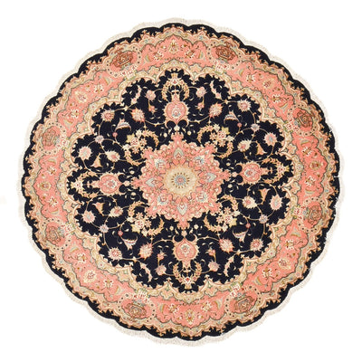 Tabriz - 60 Raj Rug 150x150cm - Persian Rugs
