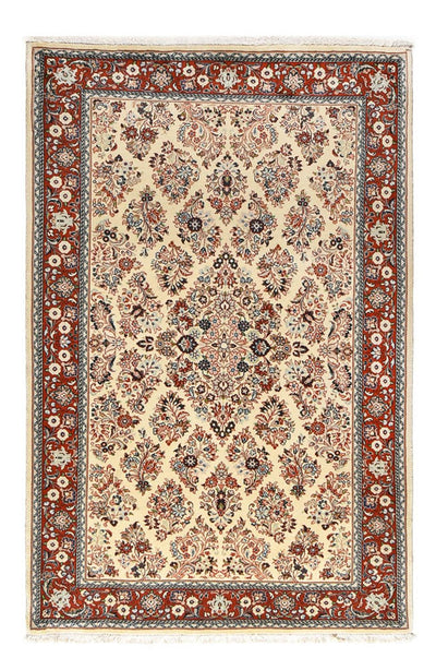Sarouk Rug 134x208cm - Persian Rugs - cream