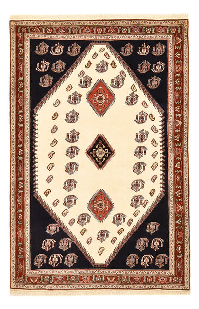 Qashqai Rug 150x237cm - Persian Rugs - multicolored