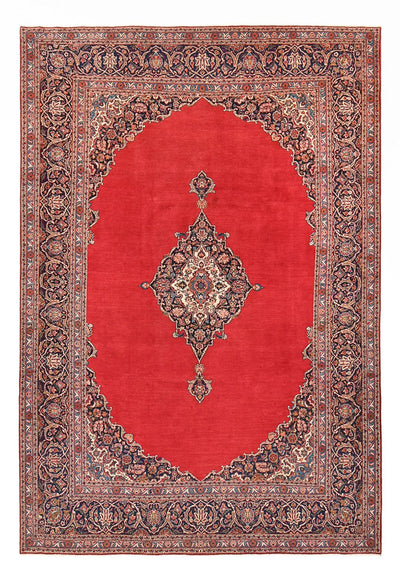 Kashan Rug 252x377cm - Persian Rugs - red