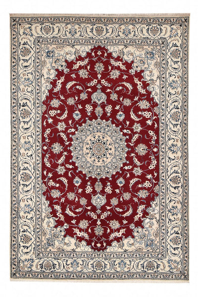 Nain - 12La Rug 200x296cm - Persian Rugs - red