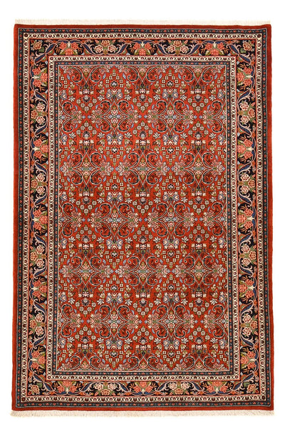 Bidjar Rug 139x207cm - Persian Rugs - red