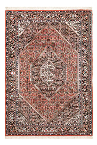 Bidjar Rug 200x295cm - Persian Rugs - dark red