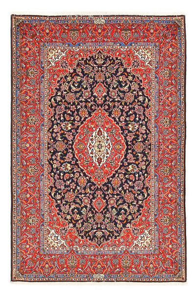 Kashan Rug 143x217cm - Persian Rugs - dark blue