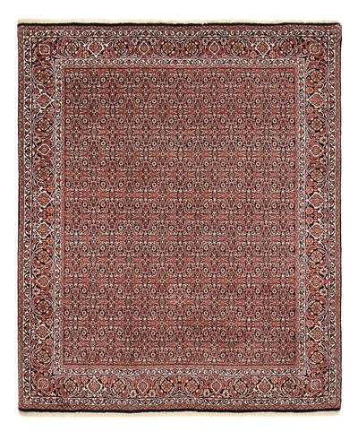 Bidjar Rug 207x255cm - Persian Rugs - dark red