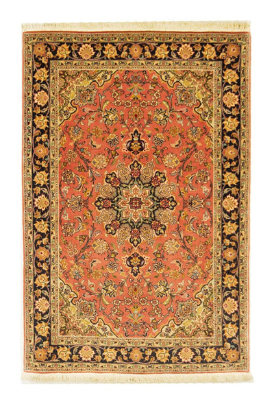 Tabriz - 50 Raj Rug 102x150cm - Persian Rugs