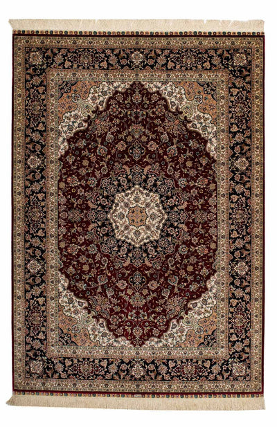 Qom Rug 133x197cm - Persian Rugs