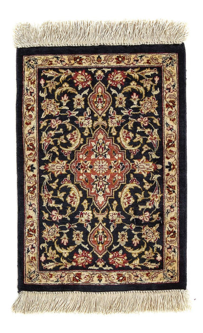 Qom Silk Rug 28x42cm - Persian Rugs