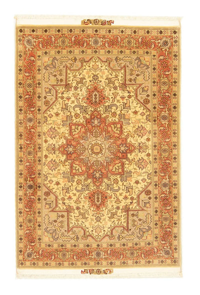 Tabriz - 50 Raj Rug 103x147cm - Persian Rugs