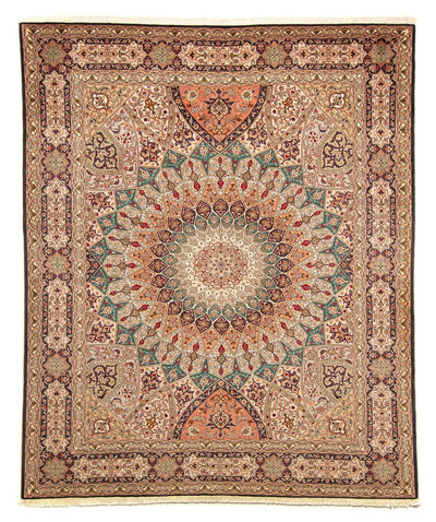 Tabriz - 50 Raj Rug 205x258cm - Persian Rugs