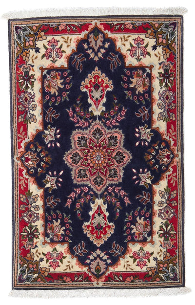 Tabriz - 50 Raj Rug 61x93cm - Persian Rugs