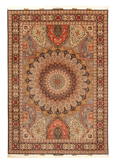 Tabriz - 50 Raj Rug 252x352cm - Persian Rugs - multicolored