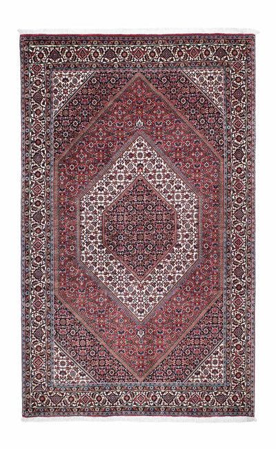 Bidjar Rug 131x214cm - Persian Rugs - light red