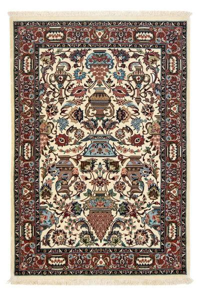 Qom Rug 102x154cm - Persian Rugs