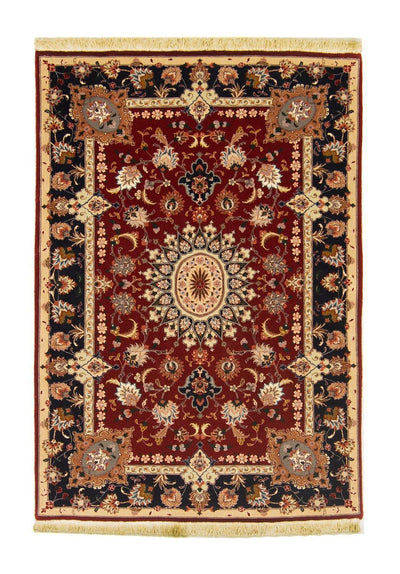 Tabriz - 50 Raj Rug 102x148cm - Persian Rugs