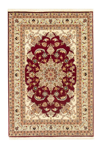 Tabriz - 50 Raj Rug 101x150cm - Persian Rugs