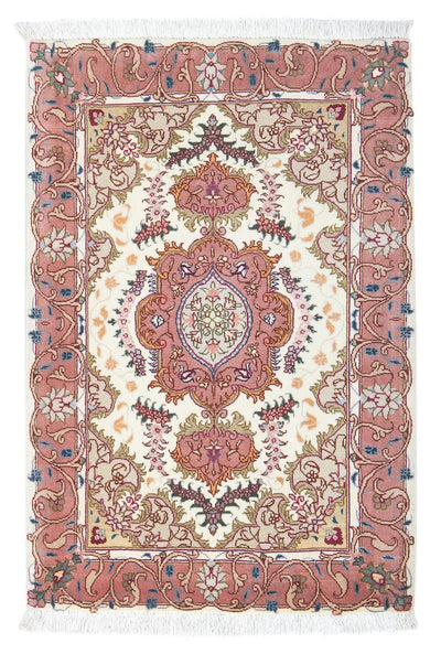 Tabriz - 50 Raj Rug 60x88cm - Persian Rugs