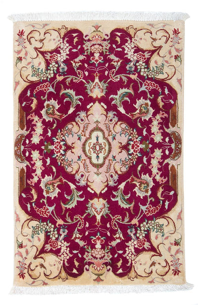 Tabriz - 50 Raj Rug 60x90cm - Persian Rugs