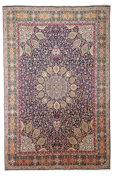 Tabriz - 40 Raj Rug 292x436cm - Persian Rugs