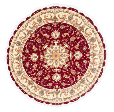 Tabriz - 50 Raj Rug 150x150cm - Persian Rugs