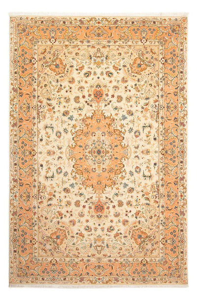 Tabriz - 50 Raj Rug 202x300cm - Persian Rugs - beige