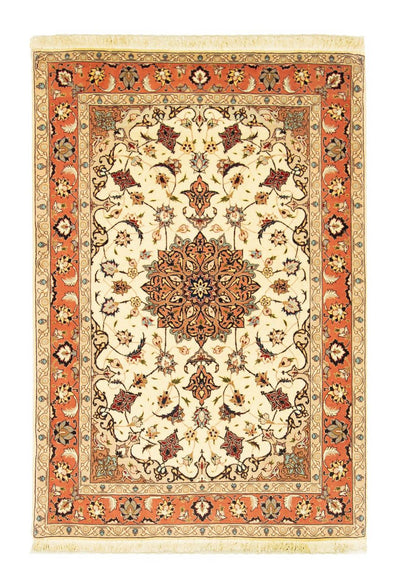 Tabriz - 50 Raj Rug 103x149cm - Persian Rugs