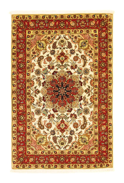 Tabriz - 50 Raj Rug 103x158cm - Persian Rugs