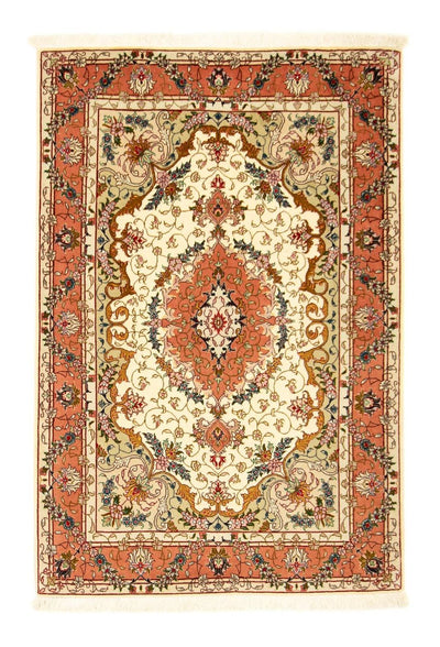 Tabriz - 50 Raj Rug 103x153cm - Persian Rugs
